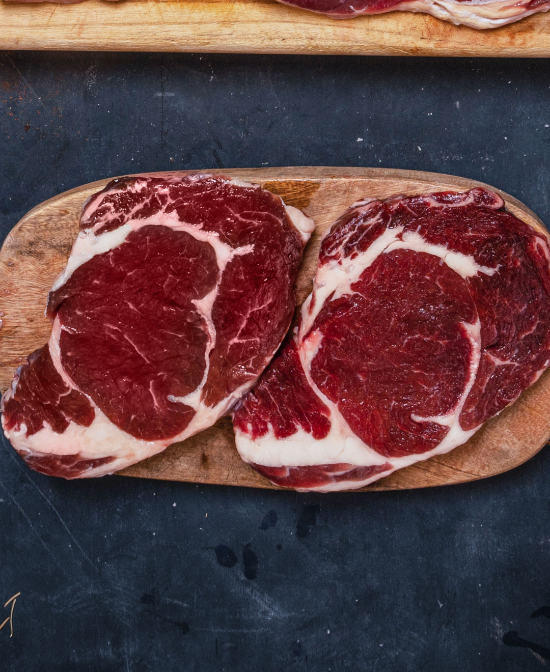 USDA Ribeye Butter-Aged Steak 190g (1/2" per cut, 1 slice)