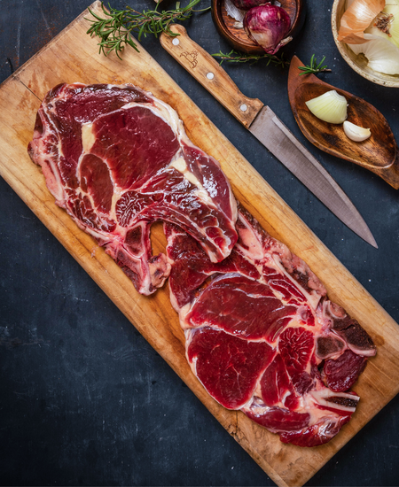 Australian T-Bone Butter-Aged Steak 245g (1 slice)