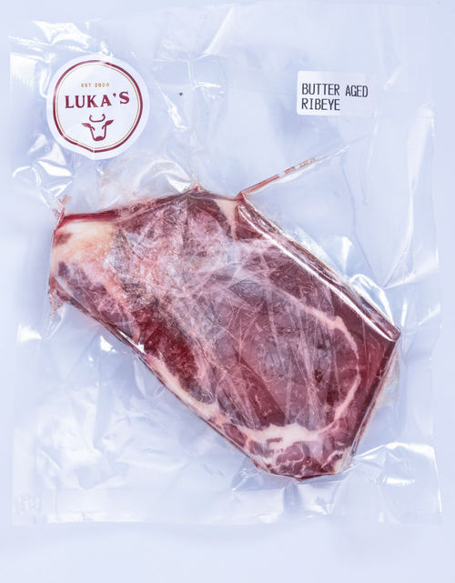 Load image into Gallery viewer, USDA Ribeye Butter-Aged Steak 1 kg (1.5&quot; per cut, 2 slices)
